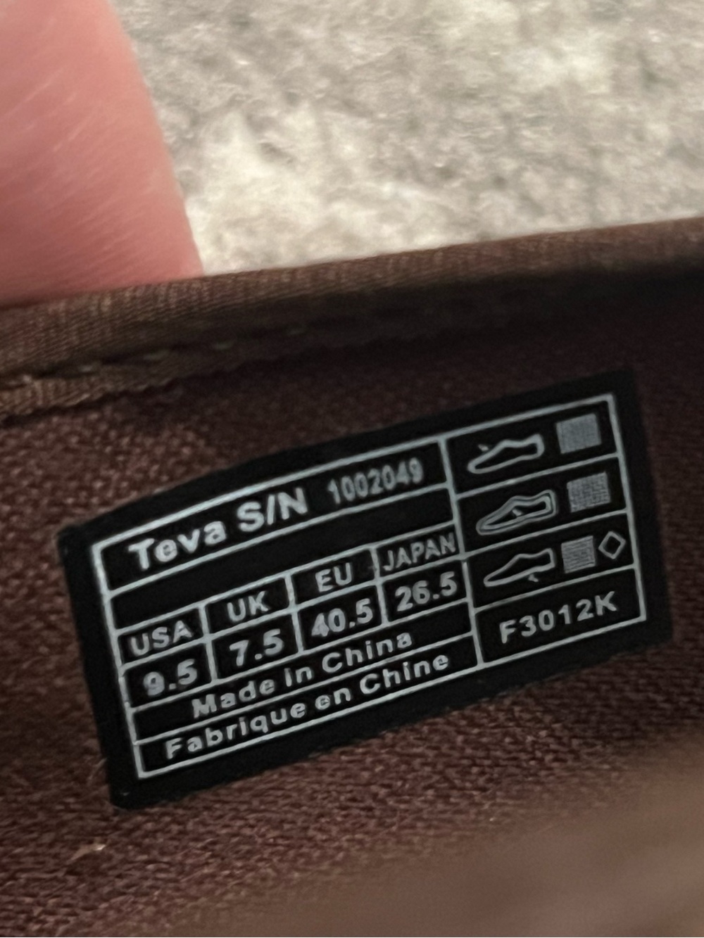 Teva Mush Promenade Open Toe Wedges Two Tone Brown 9.5 - Picture 9 of 9